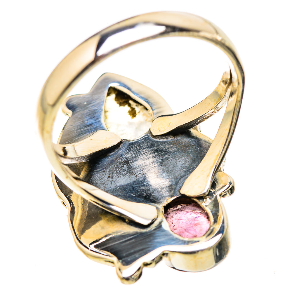 Rainbow Moonstone Rings handcrafted by Anasilvercos - RING130374 - Photo 3