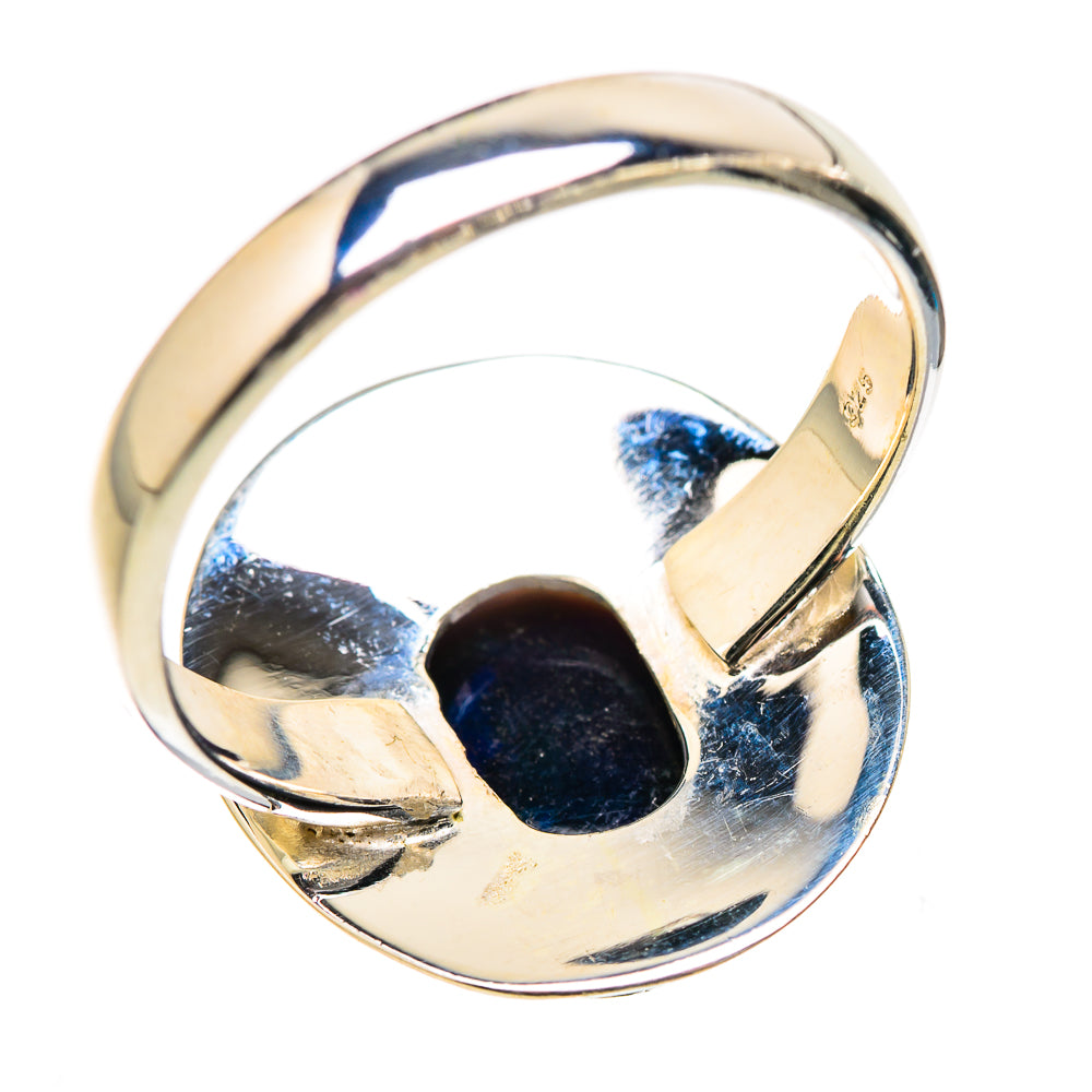 Black Opal Rings handcrafted by Anasilvercos - RING130380 - Photo 3