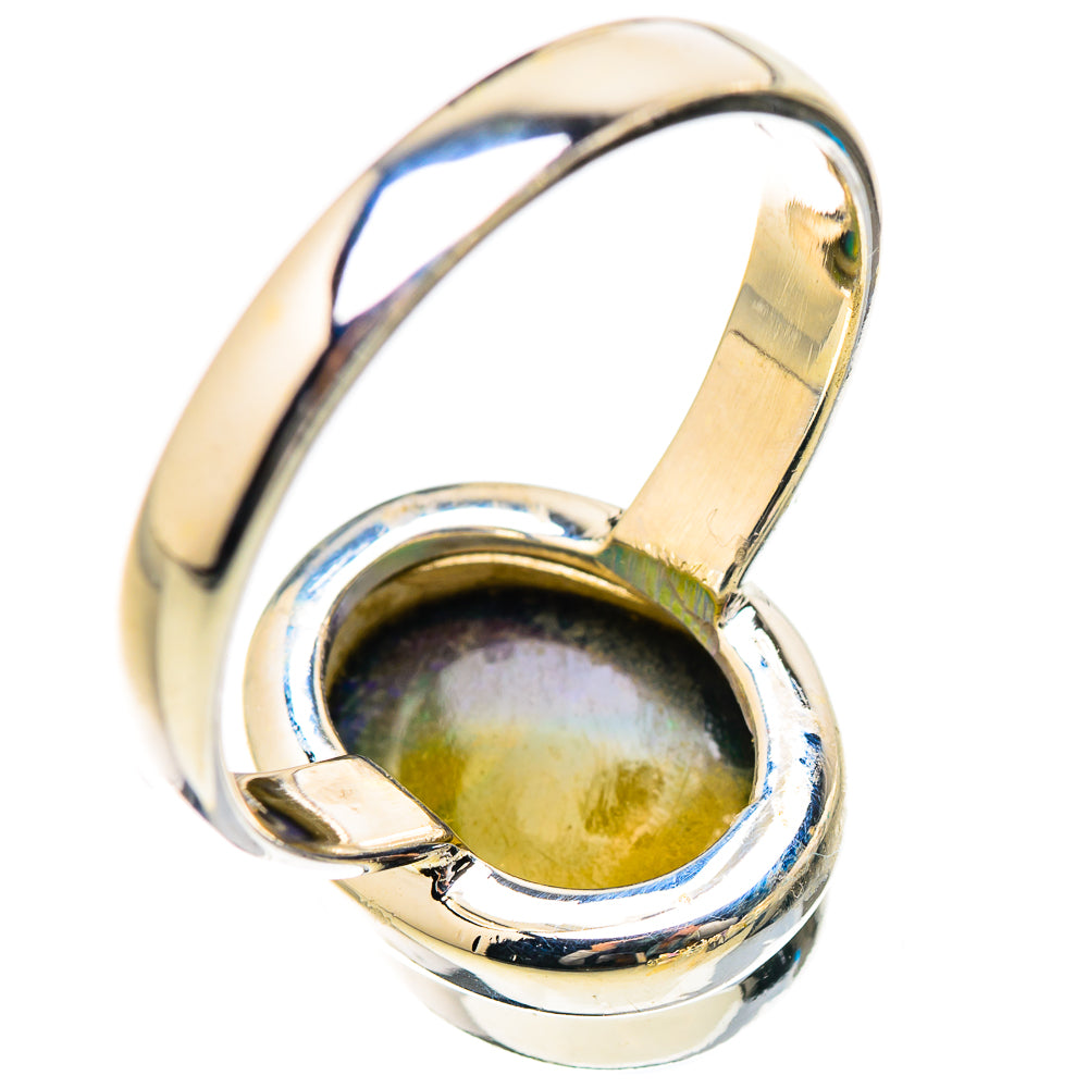Black Opal Rings handcrafted by Anasilvercos - RING130381 - Photo 3