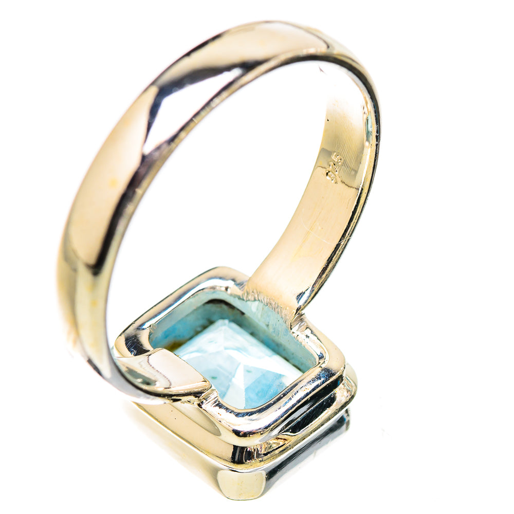 Blue Topaz Rings handcrafted by Anasilvercos - RING130387 - Photo 3