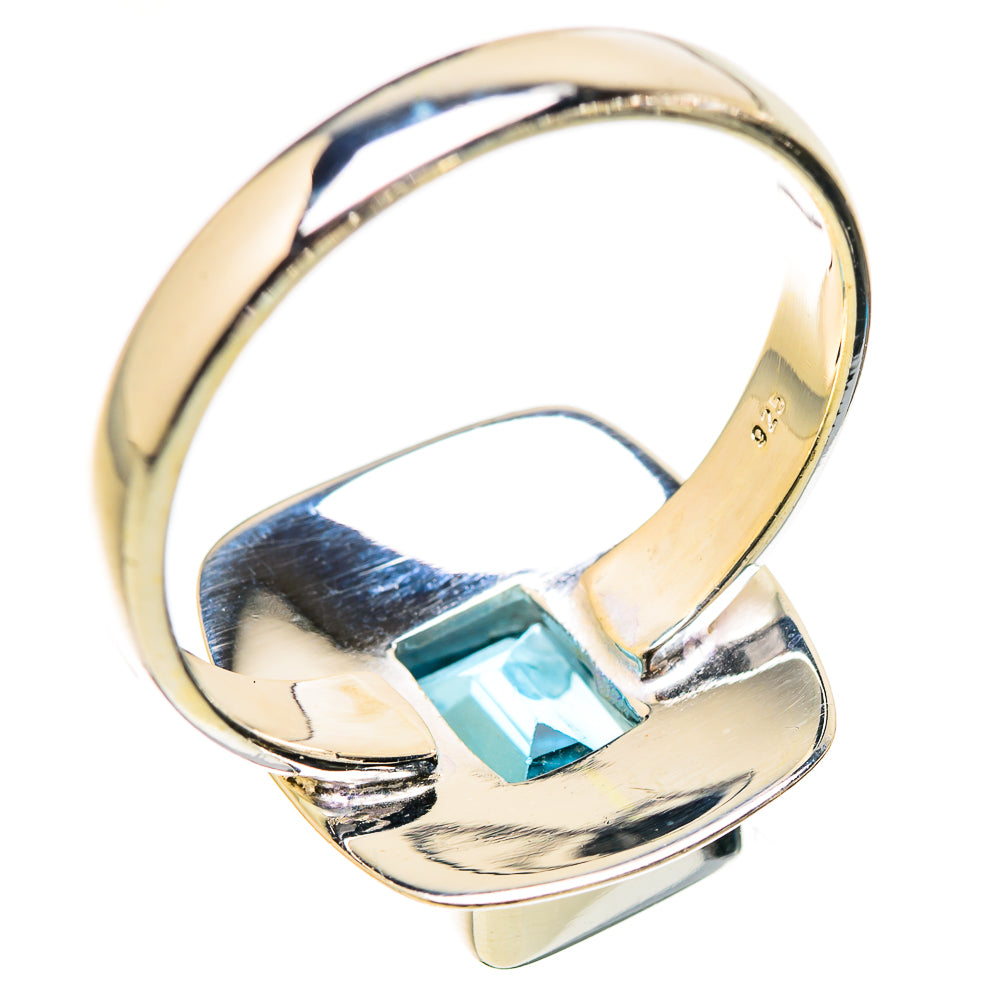 Blue Topaz Rings handcrafted by Anasilvercos - RING130390 - Photo 3