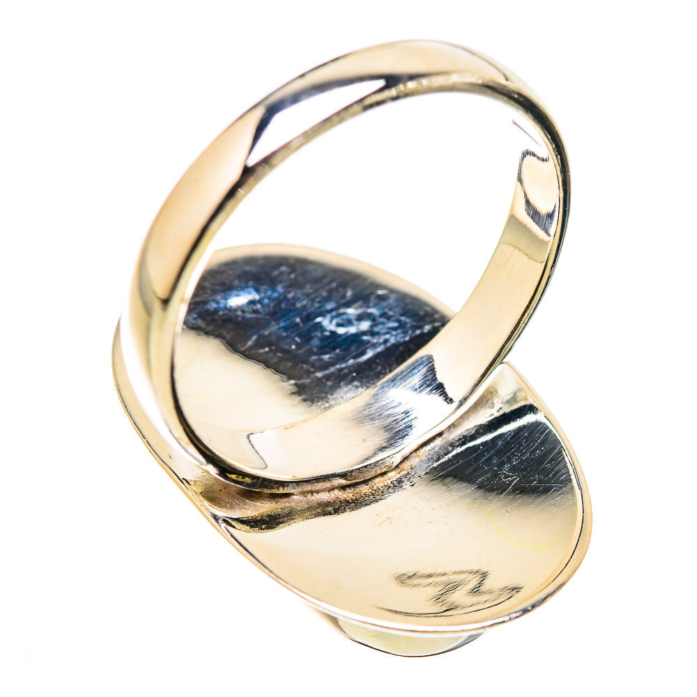 Rainbow Moonstone Rings handcrafted by Anasilvercos - RING130391 - Photo 3