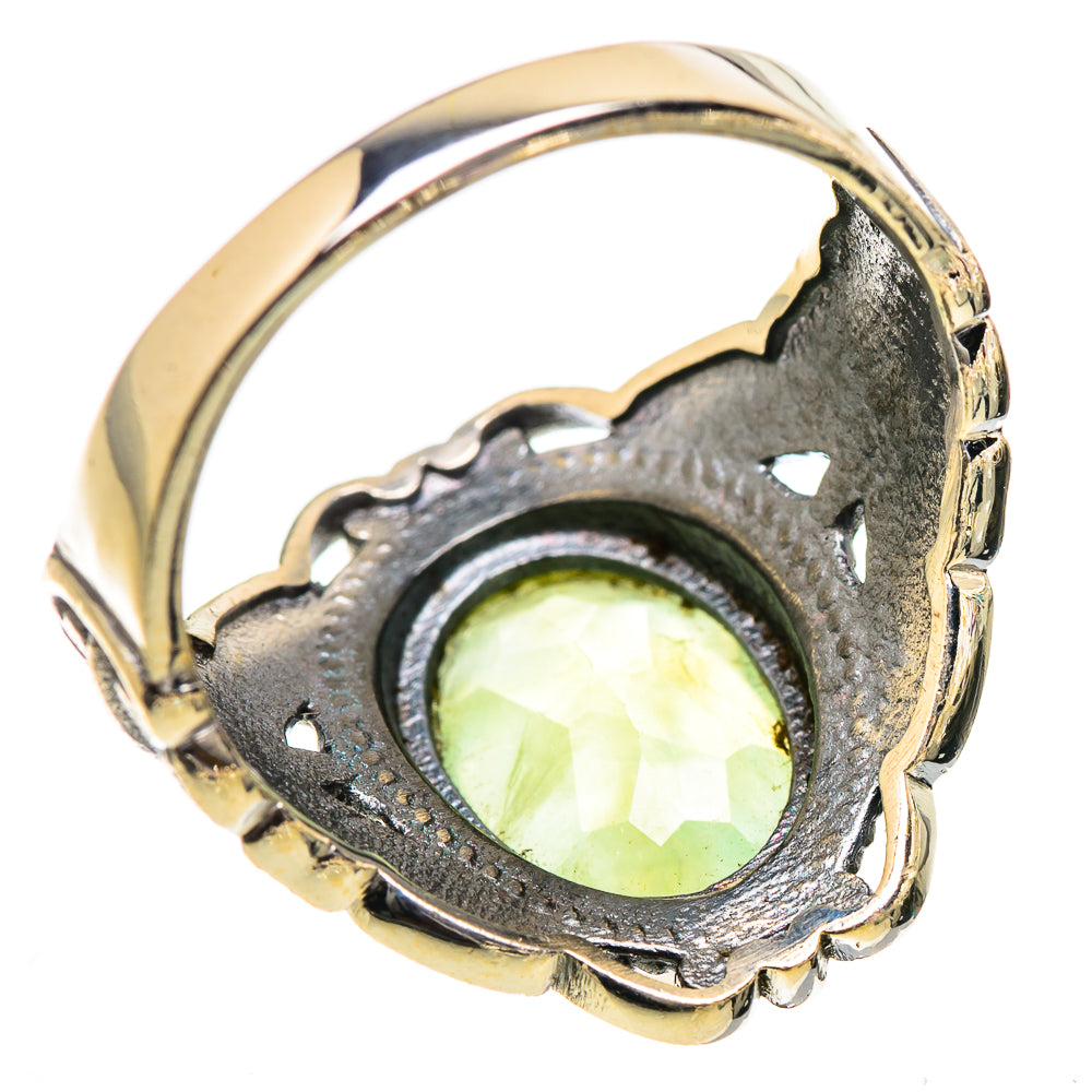 Prehnite Rings handcrafted by Anasilvercos - RING130393 - Photo 3