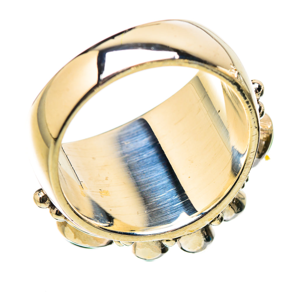 Green Tourmaline Rings handcrafted by Anasilvercos - RING130394 - Photo 3