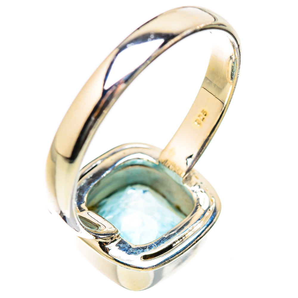 Blue Topaz Rings handcrafted by Anasilvercos - RING130422 - Photo 3