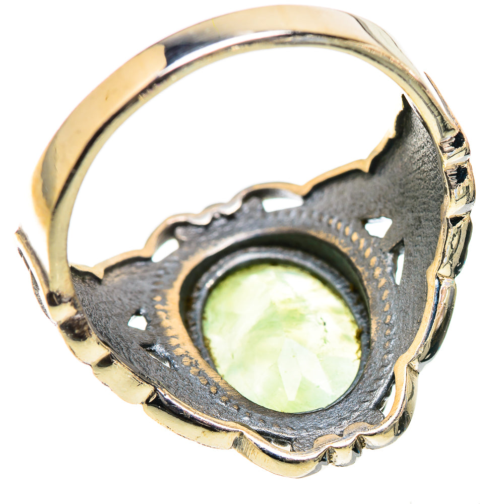 Prehnite Rings handcrafted by Anasilvercos - RING130424 - Photo 3