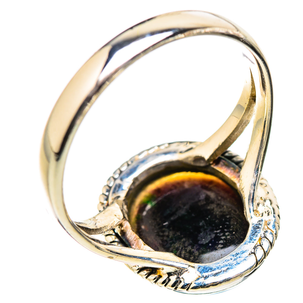 Black Opal Rings handcrafted by Anasilvercos - RING130439 - Photo 3