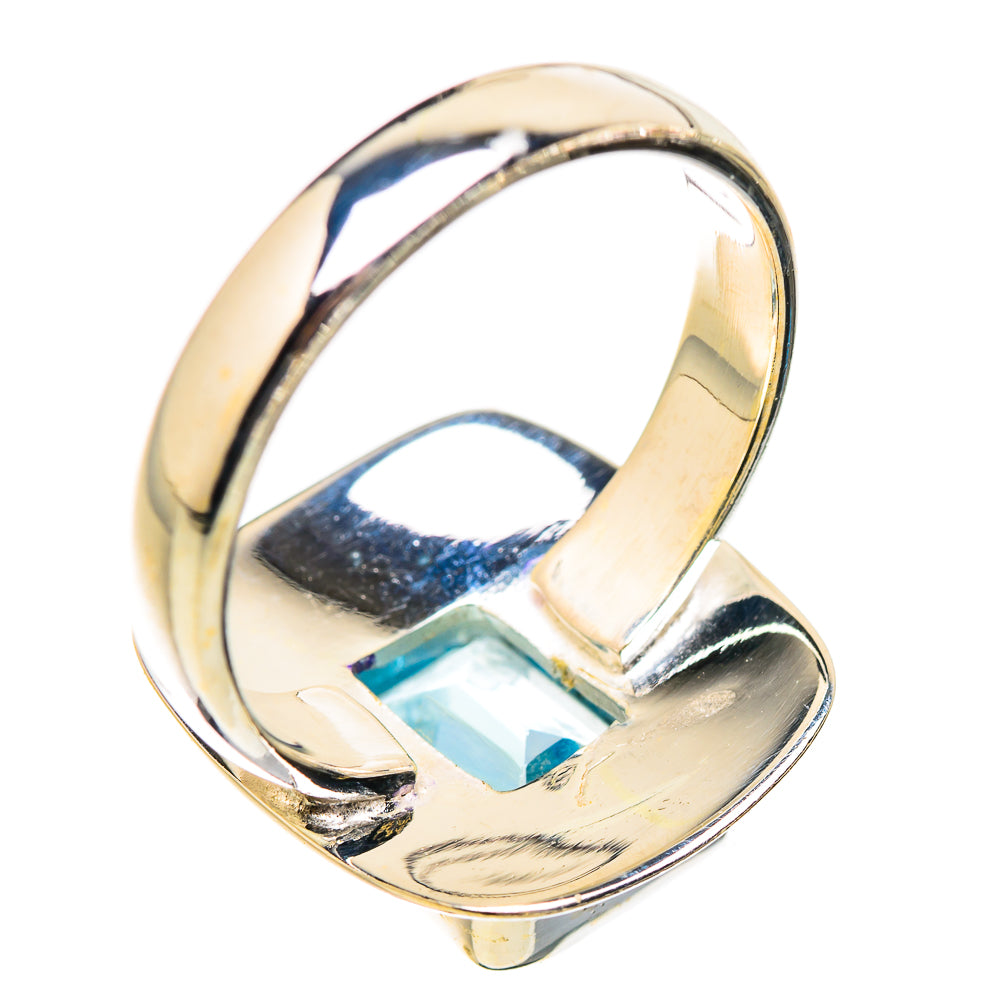 Blue Topaz Rings handcrafted by Anasilvercos - RING130443 - Photo 3