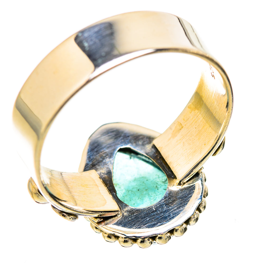 Blue Fluorite Rings handcrafted by Anasilvercos - RING130444 - Photo 3