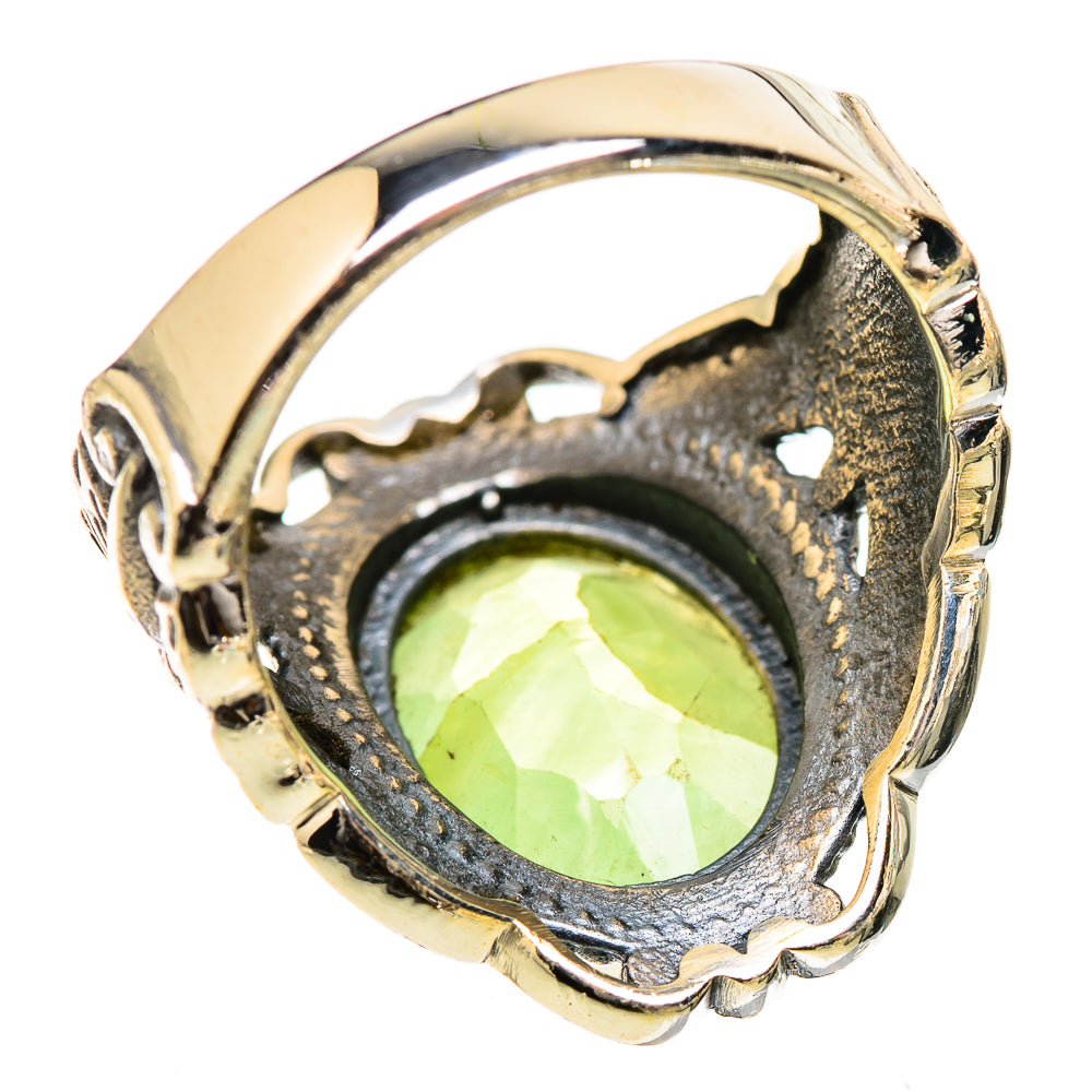 Prehnite Rings handcrafted by Anasilvercos - RING130453 - Photo 3