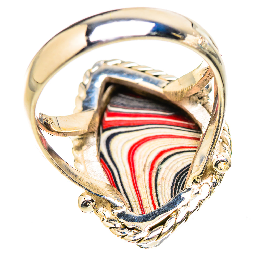 Fordite Rings handcrafted by Anasilvercos - RING130466 - Photo 3
