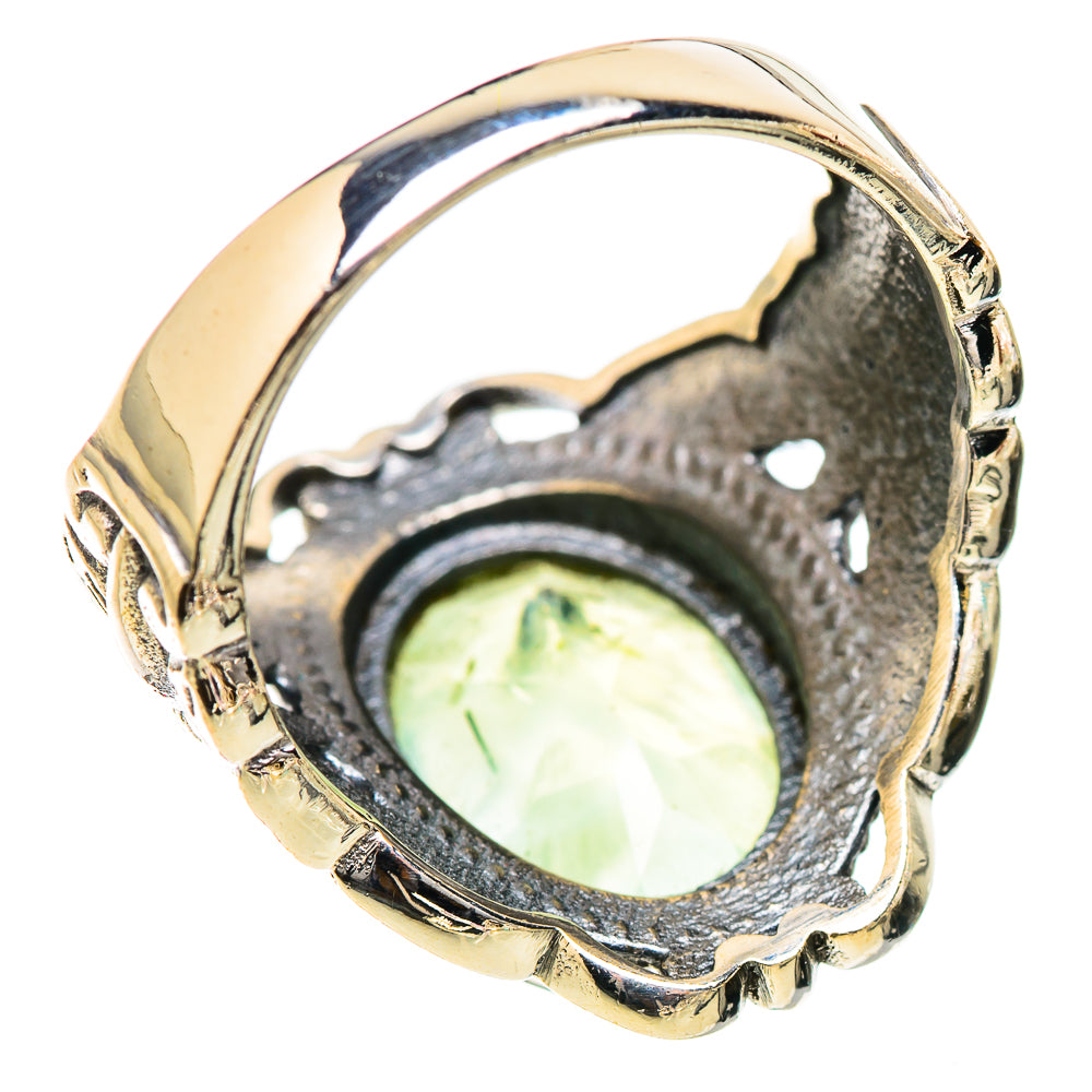 Prehnite Rings handcrafted by Anasilvercos - RING130480 - Photo 3