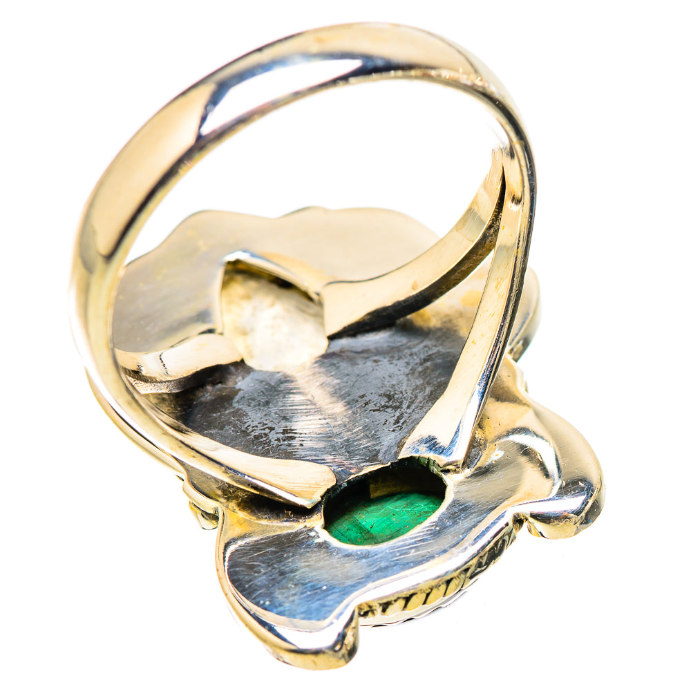 Rainbow Moonstone Rings handcrafted by Anasilvercos - RING130482 - Photo 3