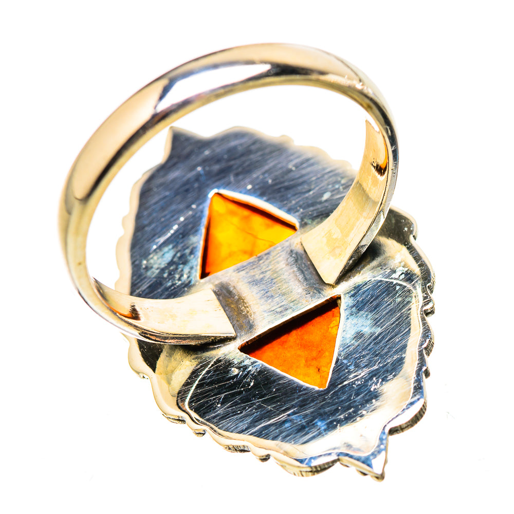 Baltic Amber Rings handcrafted by Anasilvercos - RING130487 - Photo 3