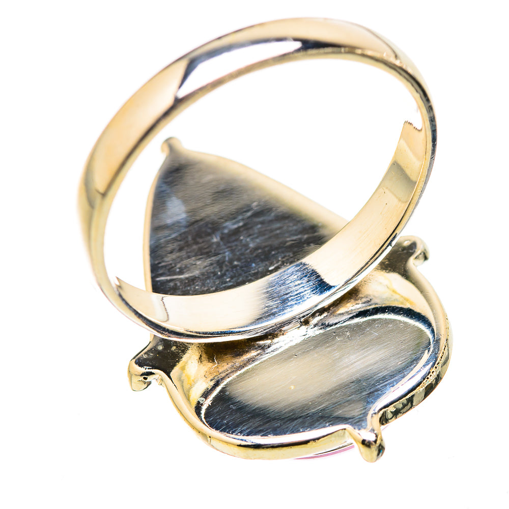 Pink Moonstone Rings handcrafted by Anasilvercos - RING130490 - Photo 3