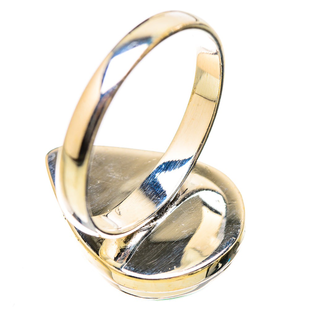 Green Moonstone Rings handcrafted by Anasilvercos - RING130510 - Photo 3