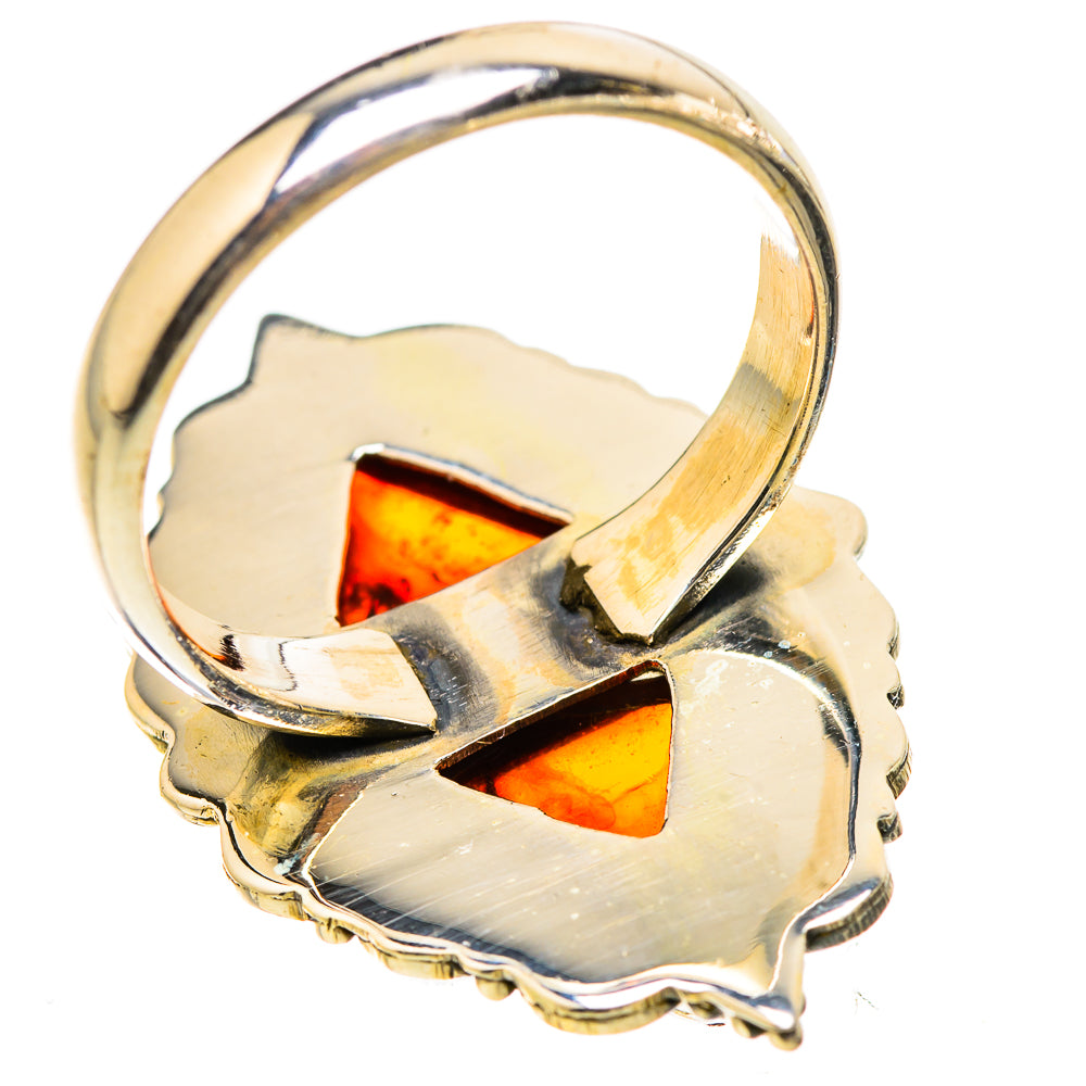 Baltic Amber Rings handcrafted by Anasilvercos - RING130513 - Photo 3