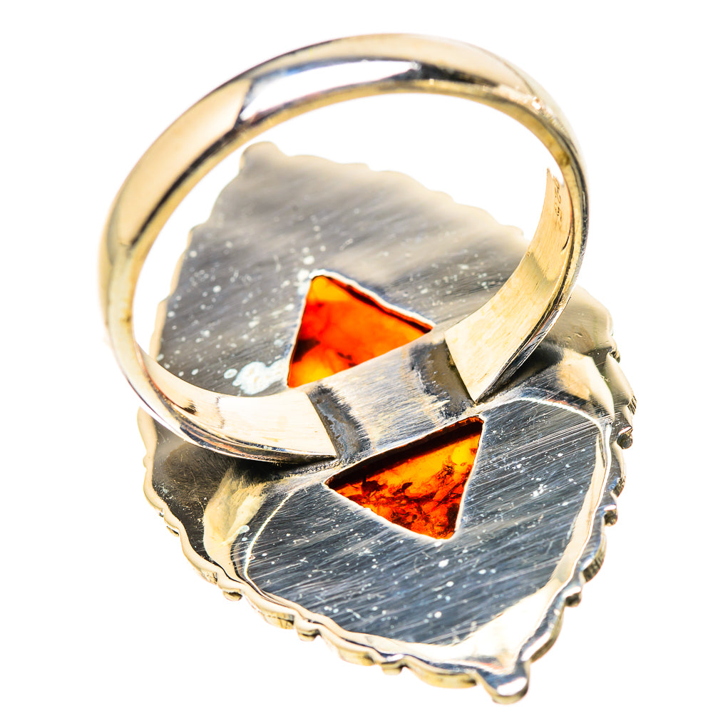 Baltic Amber Rings handcrafted by Anasilvercos - RING130514 - Photo 3