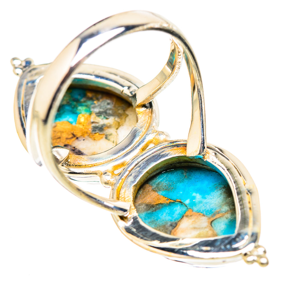 Spiny Oyster Turquoise Rings handcrafted by Anasilvercos - RING130525 - Photo 3