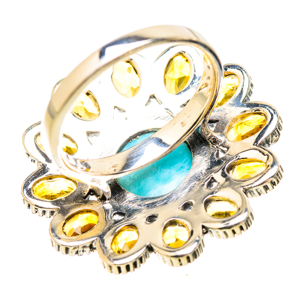 Larimar Rings handcrafted by Anasilvercos - RING130529 - Photo 3