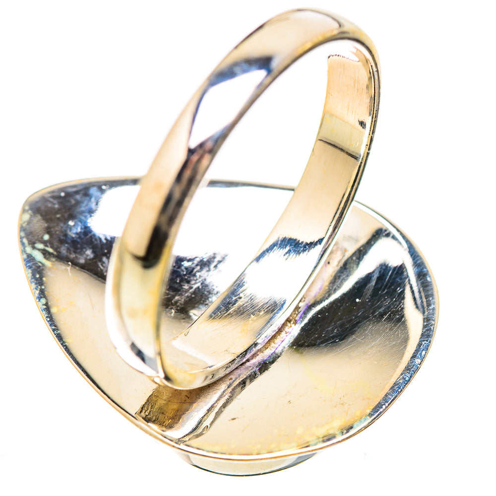 Green Moonstone Rings handcrafted by Anasilvercos - RING130532 - Photo 3