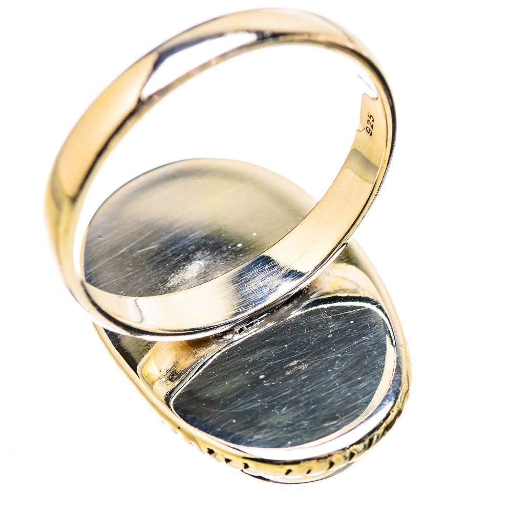 Green Moonstone Rings handcrafted by Anasilvercos - RING130533 - Photo 3