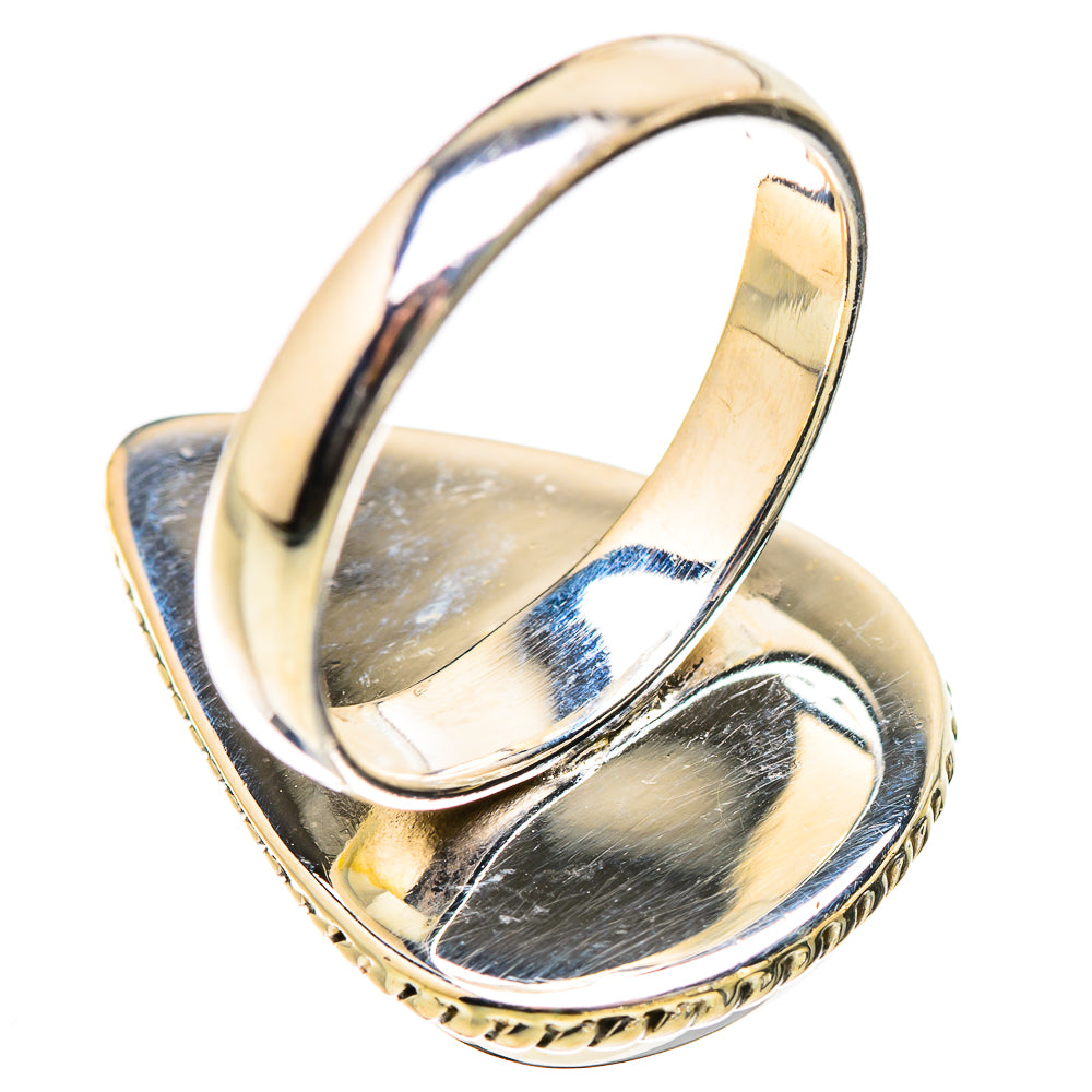 Green Moonstone Rings handcrafted by Anasilvercos - RING130552 - Photo 3
