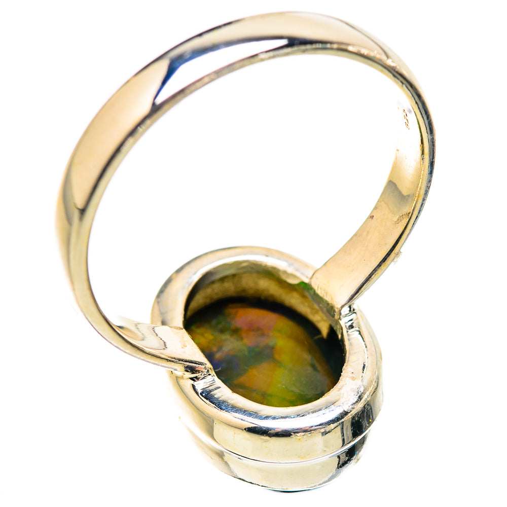 Black Opal Rings handcrafted by Anasilvercos - RING130562 - Photo 3