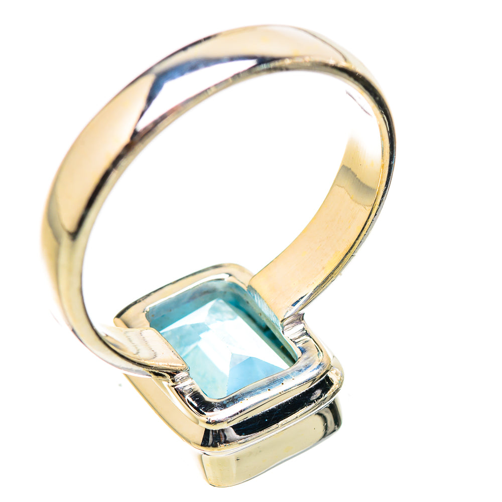 Blue Topaz Rings handcrafted by Anasilvercos - RING130564 - Photo 3