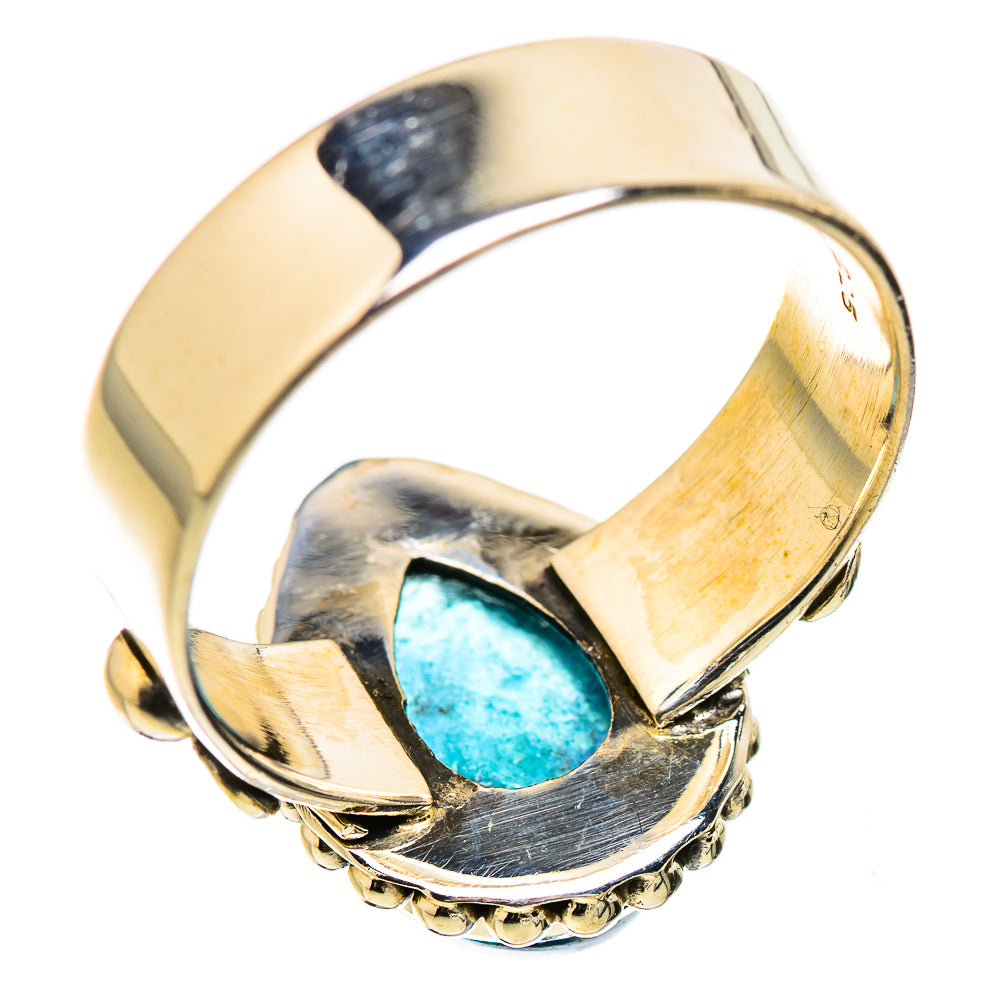Blue Fluorite Rings handcrafted by Anasilvercos - RING130568 - Photo 3