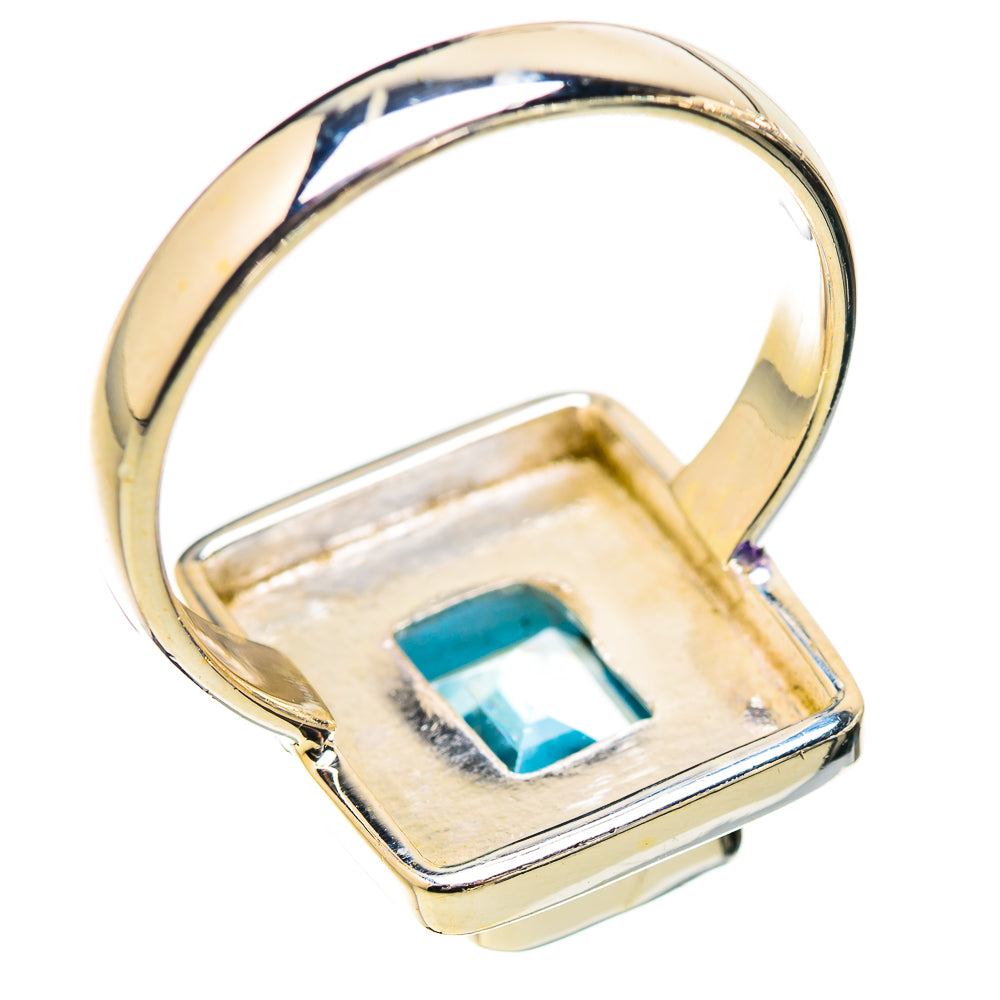 Blue Topaz Rings handcrafted by Anasilvercos - RING130572 - Photo 3