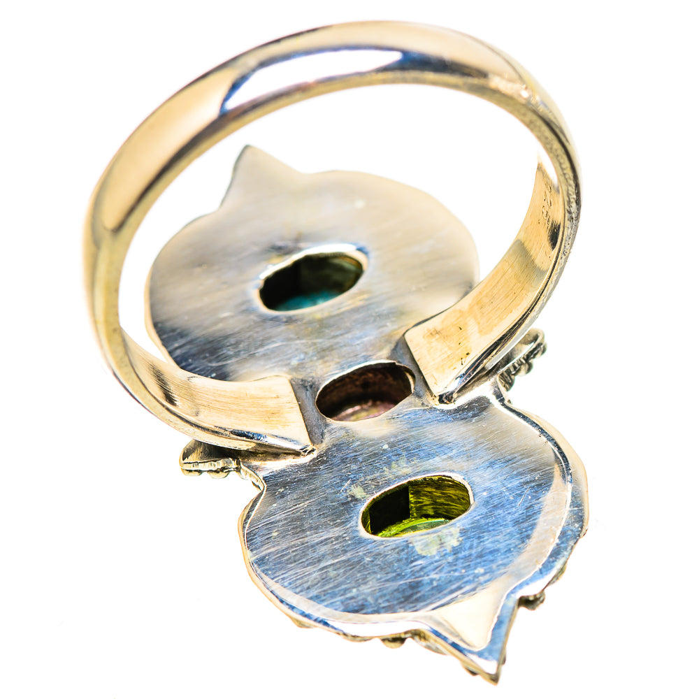 Ammolite Rings handcrafted by Anasilvercos - RING130584 - Photo 3