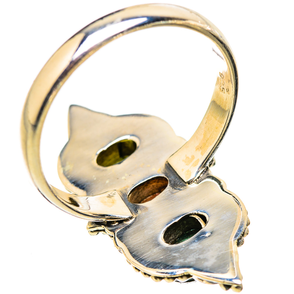 Ammolite Rings handcrafted by Anasilvercos - RING130585 - Photo 3