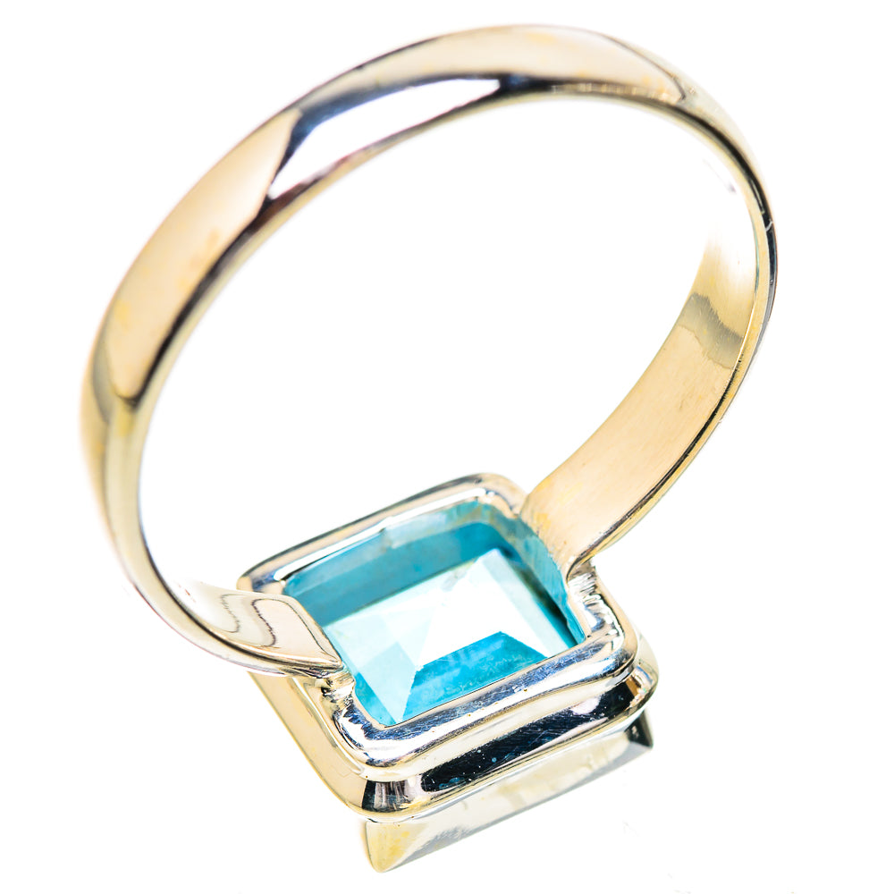 Blue Topaz Rings handcrafted by Anasilvercos - RING130596 - Photo 3