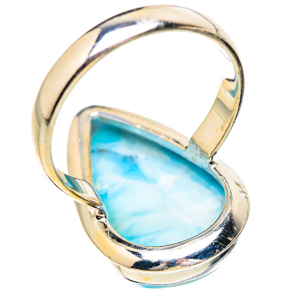 Larimar Rings handcrafted by Anasilvercos - RING130601 - Photo 3