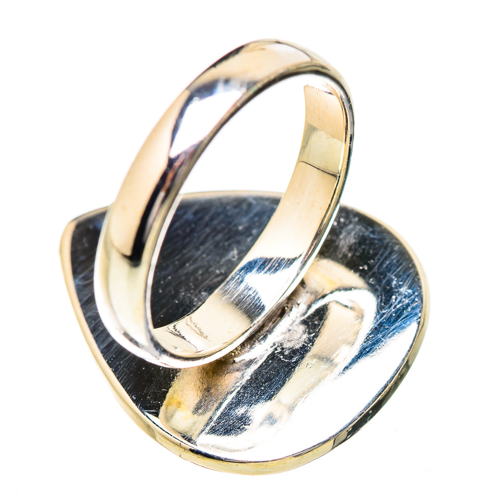 Rainbow Moonstone Rings handcrafted by Anasilvercos - RING130602 - Photo 3
