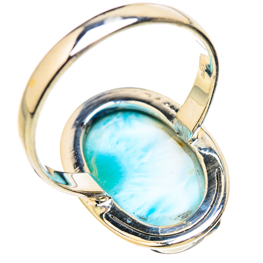 Larimar Rings handcrafted by Anasilvercos - RING130604 - Photo 3