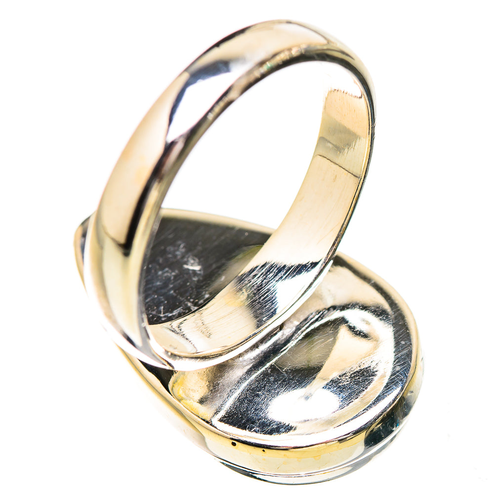 Green Moonstone Rings handcrafted by Anasilvercos - RING130605 - Photo 3