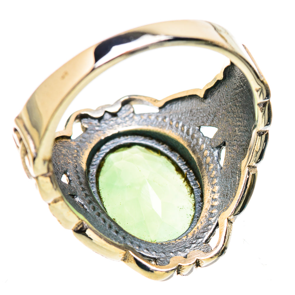 Prehnite Rings handcrafted by Anasilvercos - RING130607 - Photo 3