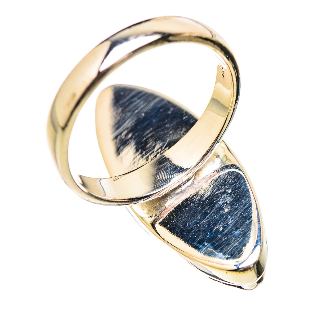 Green Moonstone Rings handcrafted by Anasilvercos - RING130635 - Photo 3