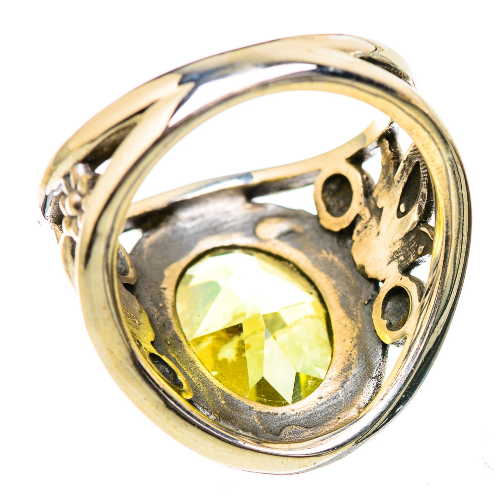 Lemon Quartz Rings handcrafted by Anasilvercos - RING130655 - Photo 3