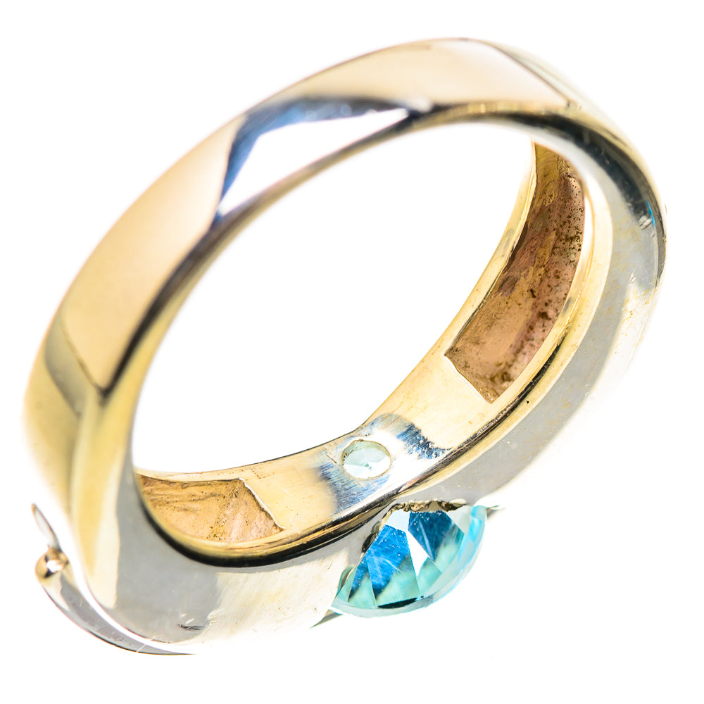 Blue Topaz Rings handcrafted by Anasilvercos - RING130664 - Photo 3