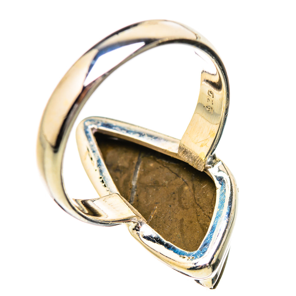 Ammolite Rings handcrafted by Anasilvercos - RING130666 - Photo 3