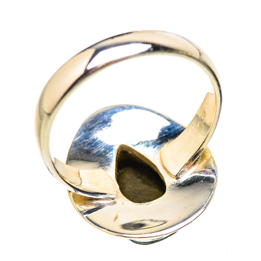 Ammolite Rings handcrafted by Anasilvercos - RING130675 - Photo 3