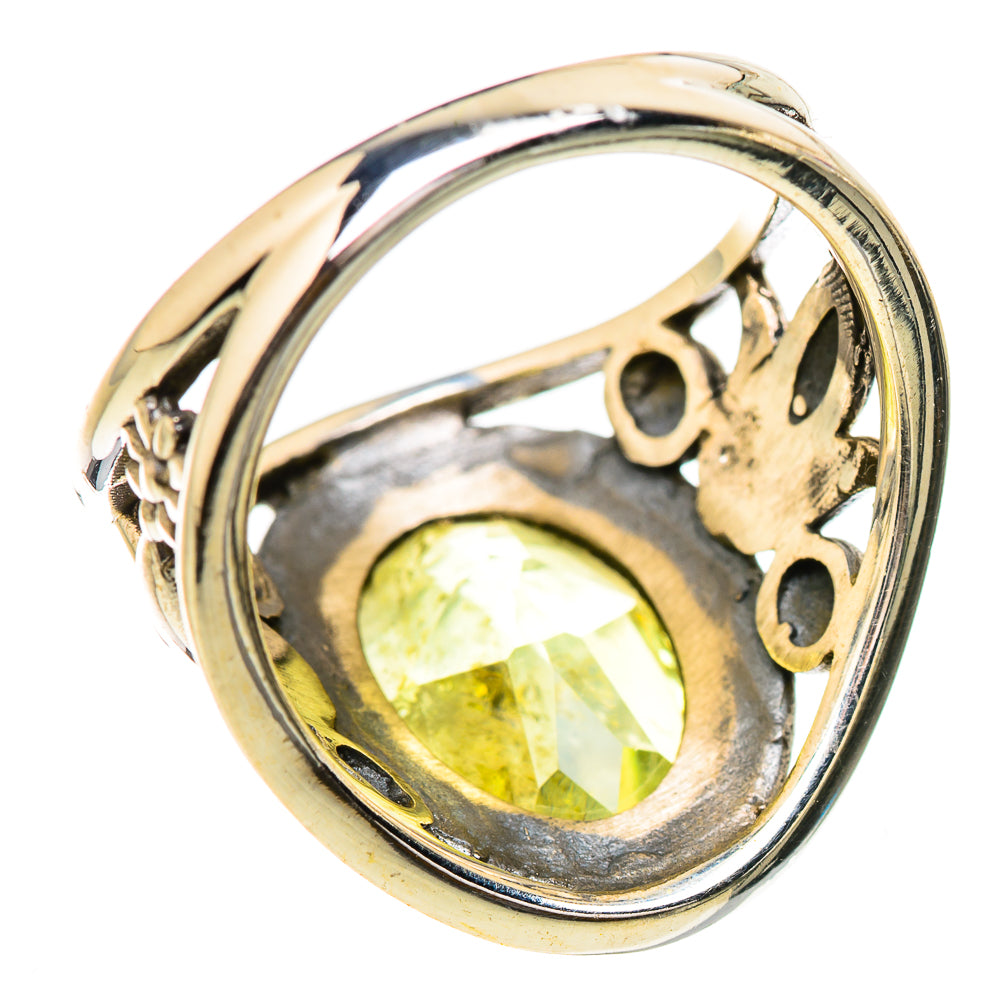 Lemon Quartz Rings handcrafted by Anasilvercos - RING130688 - Photo 3