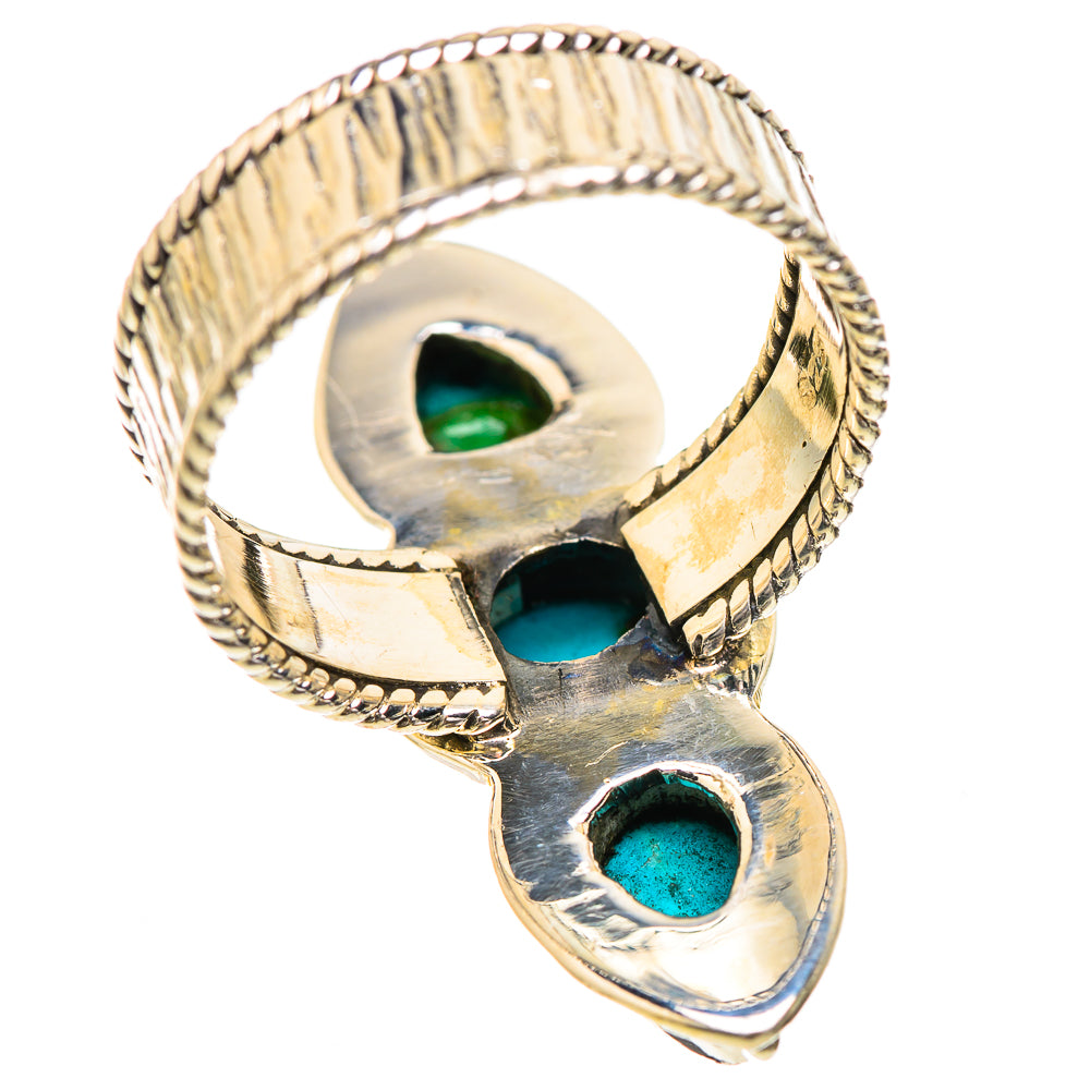 Sleeping Beauty Turquoise Rings handcrafted by Anasilvercos - RING130691 - Photo 3
