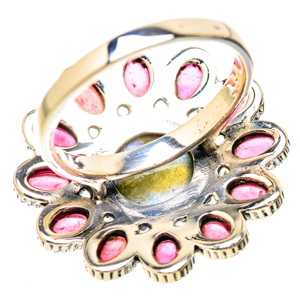 Labradorite Rings handcrafted by Anasilvercos - RING130717 - Photo 3