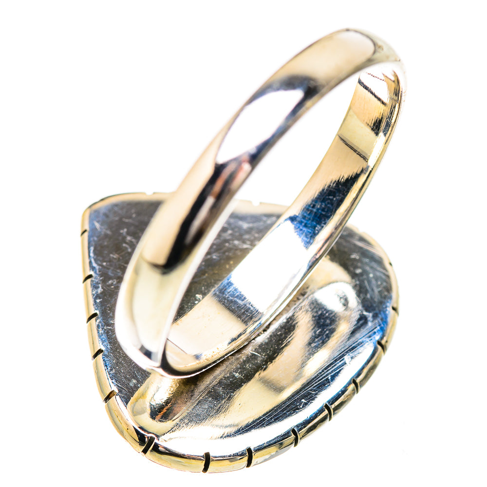 Rainbow Moonstone Rings handcrafted by Anasilvercos - RING130724 - Photo 3