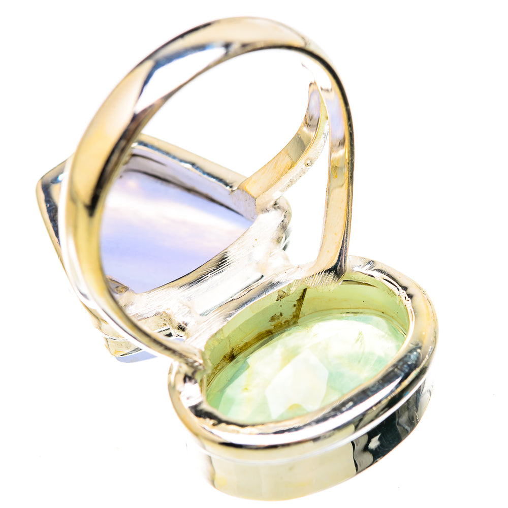 Prehnite Rings handcrafted by Anasilvercos - RING130726 - Photo 3