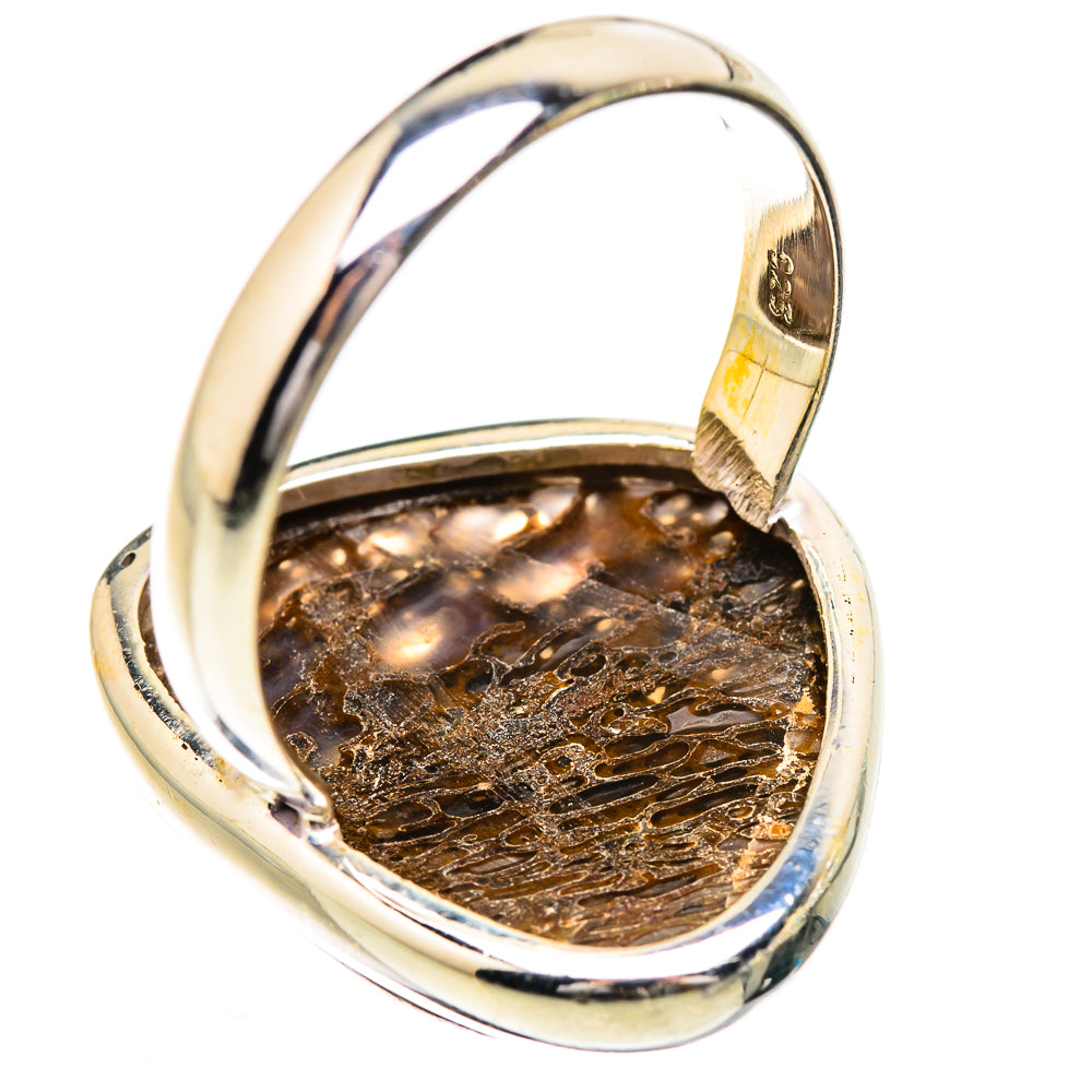 Dinosaur Bone Rings handcrafted by Anasilvercos - RING130728 - Photo 3
